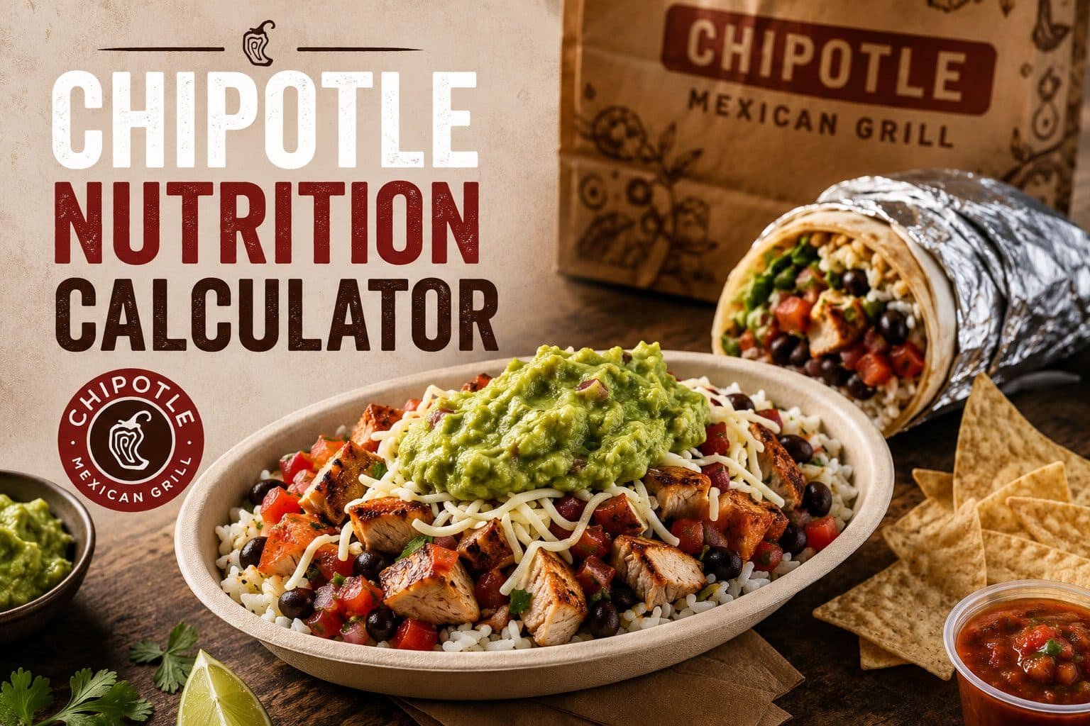 Chipotle Nutrition Calculator — build your order and see calories and macros