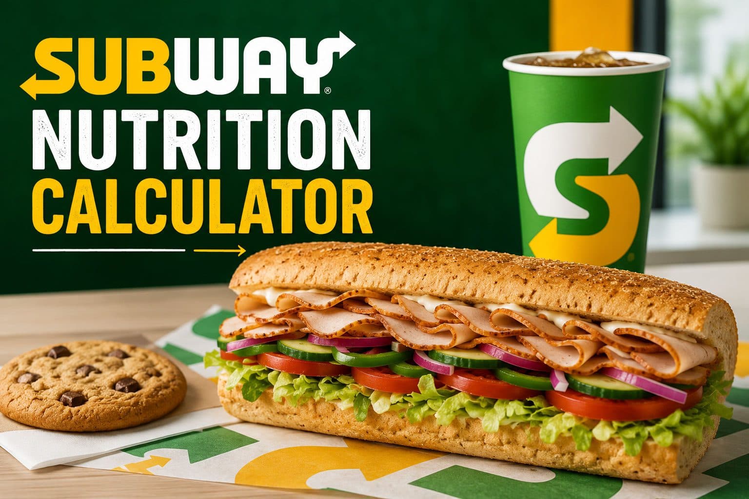 Subway Nutrition Calculator — build your order and see calories and macros